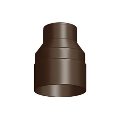 GAMRAT PCV Redukcja rury spustowej 110/90 - BRĄZ